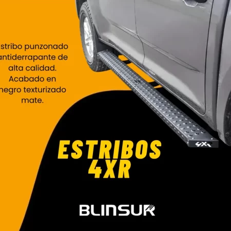 Estribos Bronx 4xr Para Chevrolet Silverado 2019-2024 Cab Se - Image 2