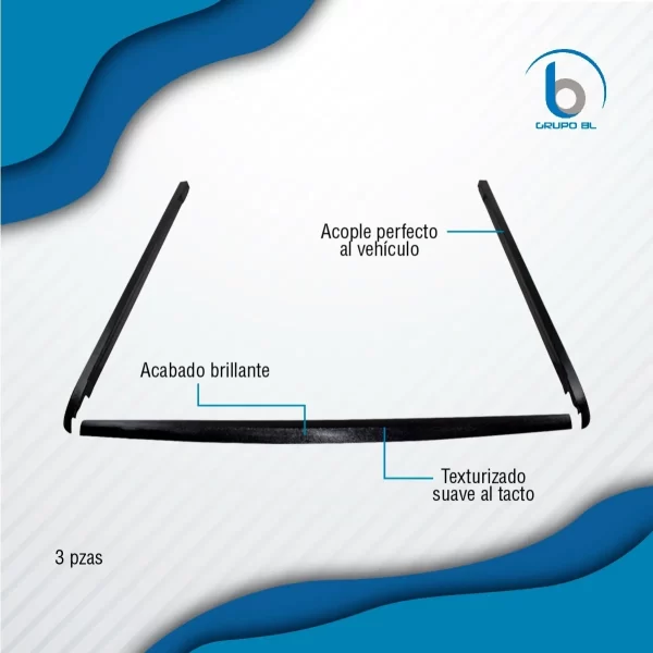 Jinetes Molduras De Batea Mitsubishi L200 2015 - 2021
