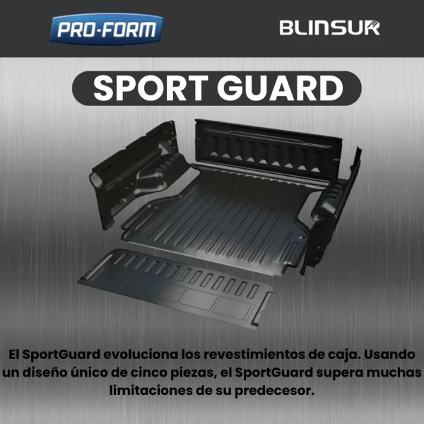 Bed Liner Sport Guard Mitsubishi L200 2016 - 2022 + Pro-form
