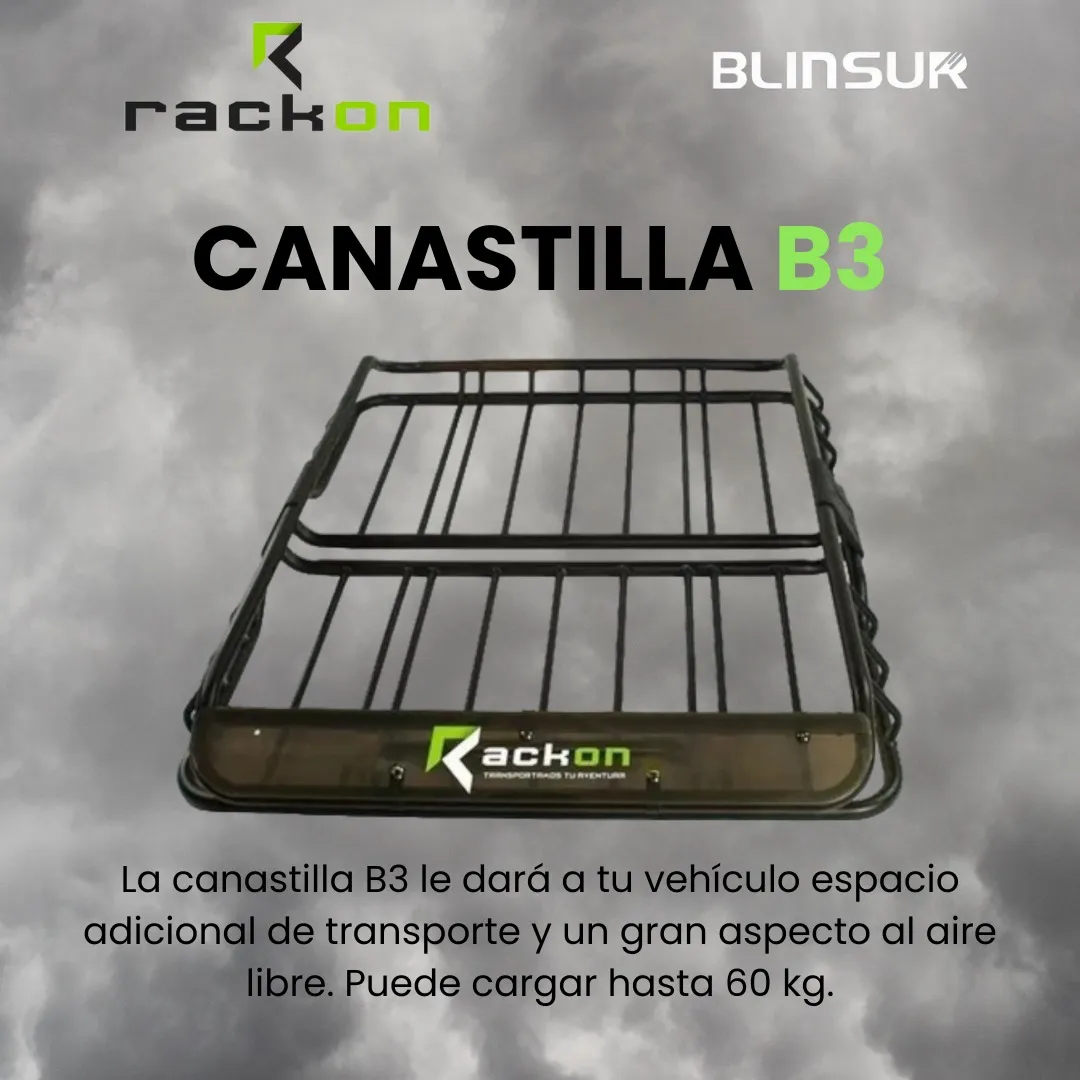 Canastilla Portaequipaje B3 120 X 90 Cm Rack On - Image 2