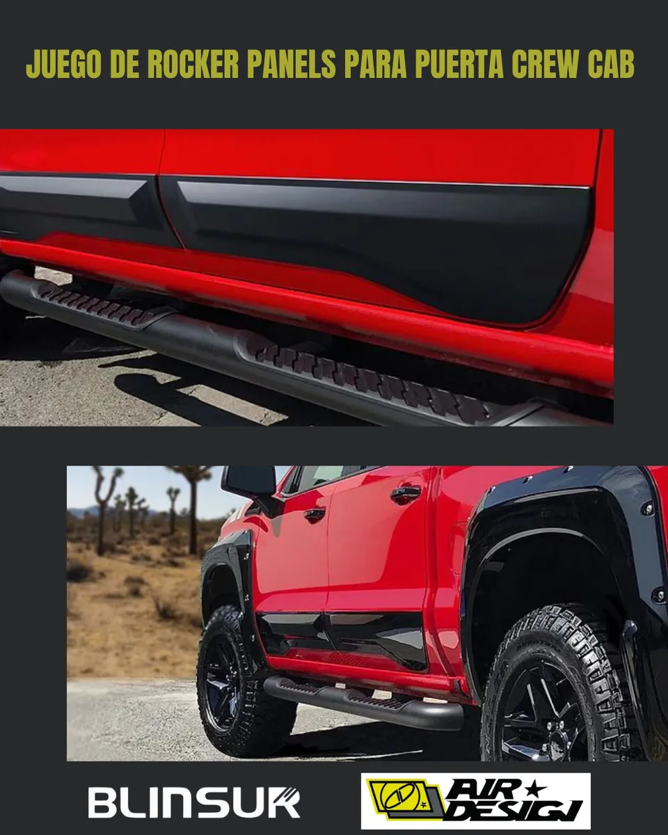 Moldura De Puerta Ancha Airdesign Chevrolet Silv 2019-2025 - Image 2