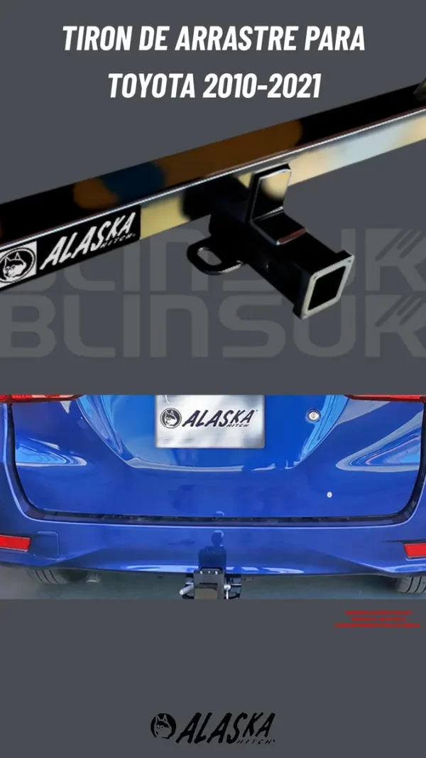 Tirón Jalón De Arrastre Toyota Avanza 2010-2021 Negro