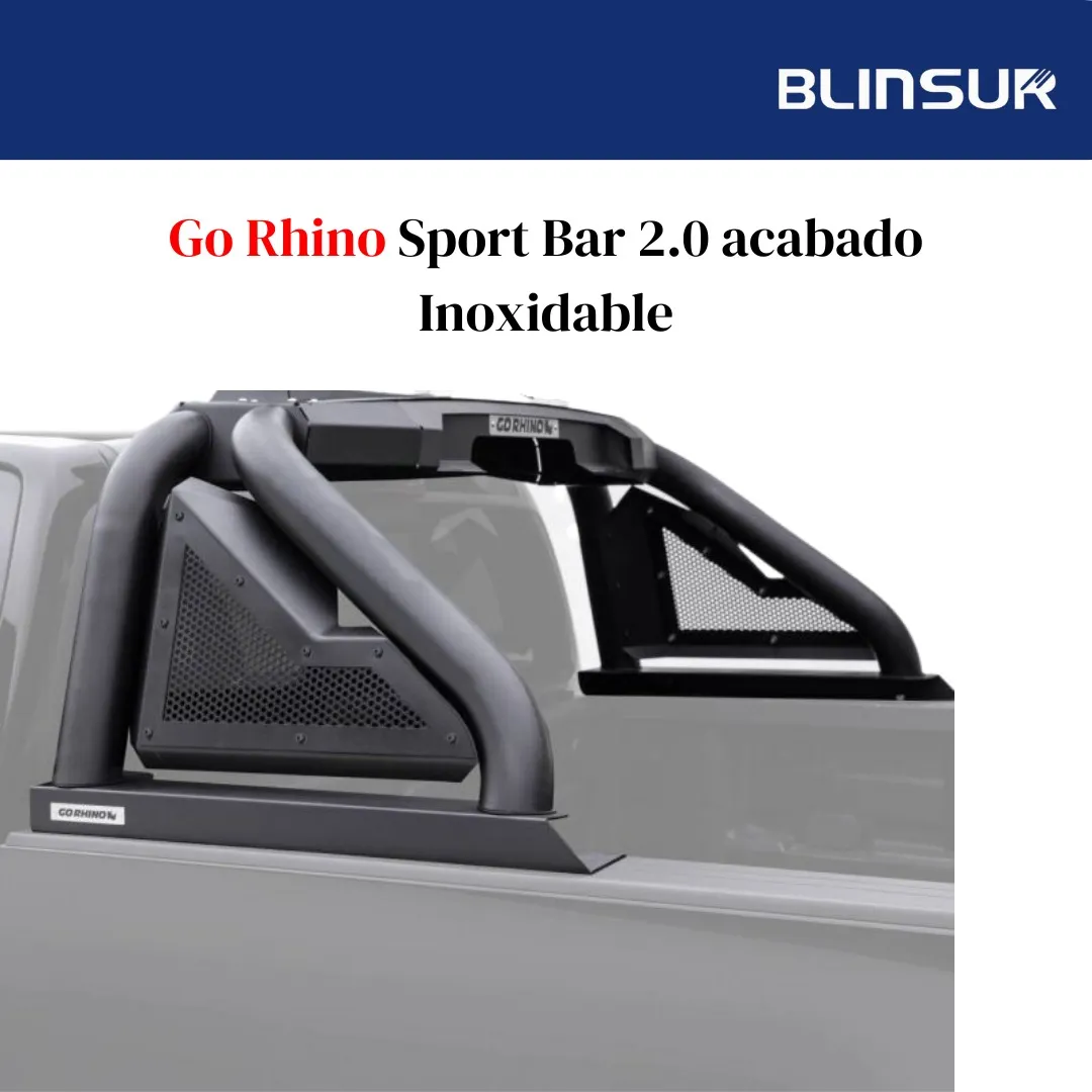 Roll Bar Np300 Frontier 16-2023 Inox Go Rhino Sport Bar 2.0 - Image 2