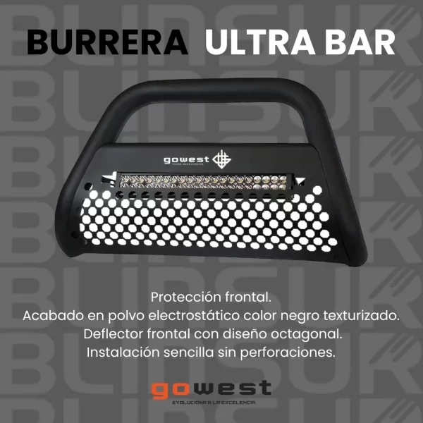 Burrera Ultra Bar Barra Compatible Con Baic Bj40 2019 - 2021
