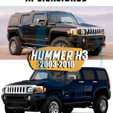 Tirón De Enganche Hummer H3 2005-2010 Negro - Image 2