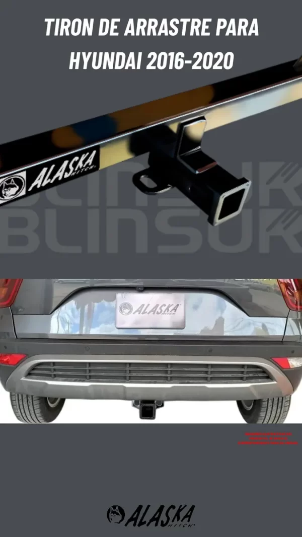 Tirón De Enganche Hyundai Creta 2016-2020 Negro