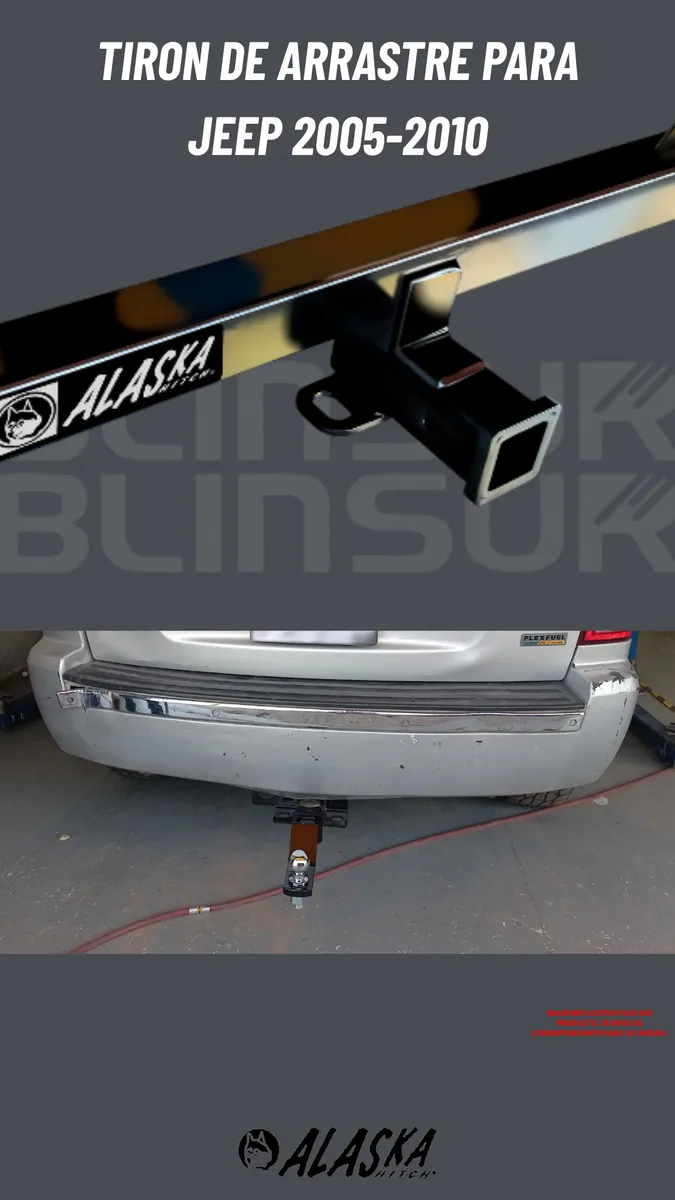 Tirón De Enganche Jeep Grand Cherokee 2005-2010 Alaska - Image 2