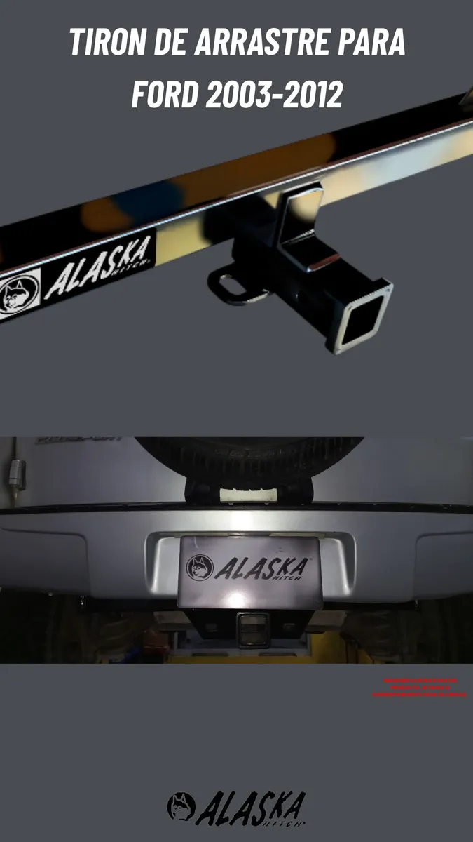 Tirón De Enganche Ford Ecosport 2003-2012 Alaska - Image 2