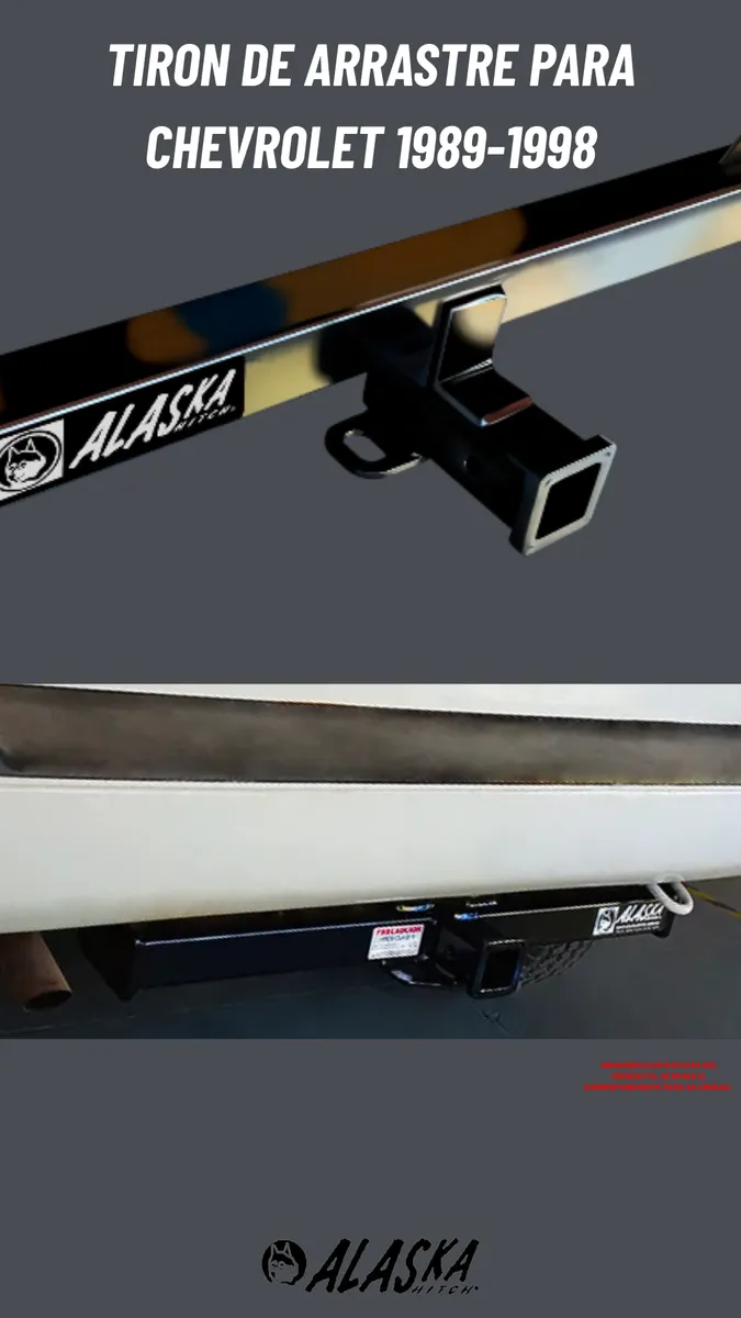 Tirón Jalón Enganche Geo Tracker 4 Puertas 1989-1998 Negro - Image 2