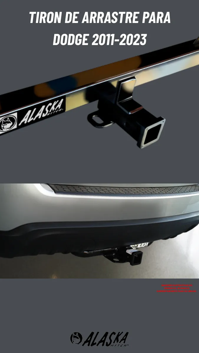 Tirón De Enganche Tirón Dodge Durango 2011-2023 Negro - Image 2