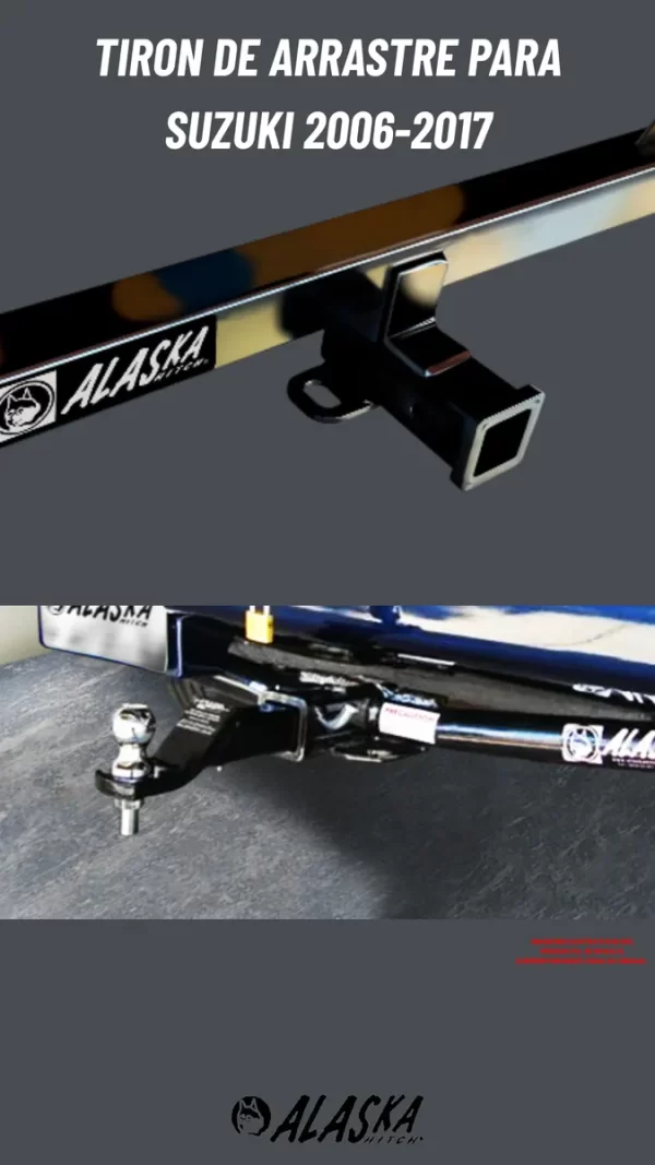 Tirón De Enganche Suzuki Grand Vitara 2006-2017 Negro