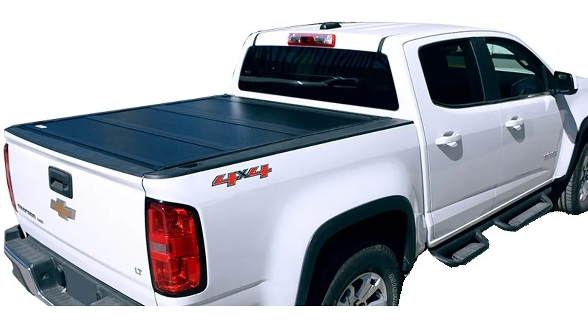 Tapa Cubre Batea 4 Secciones Aluminio Silverado 2014-2018 - Image 2