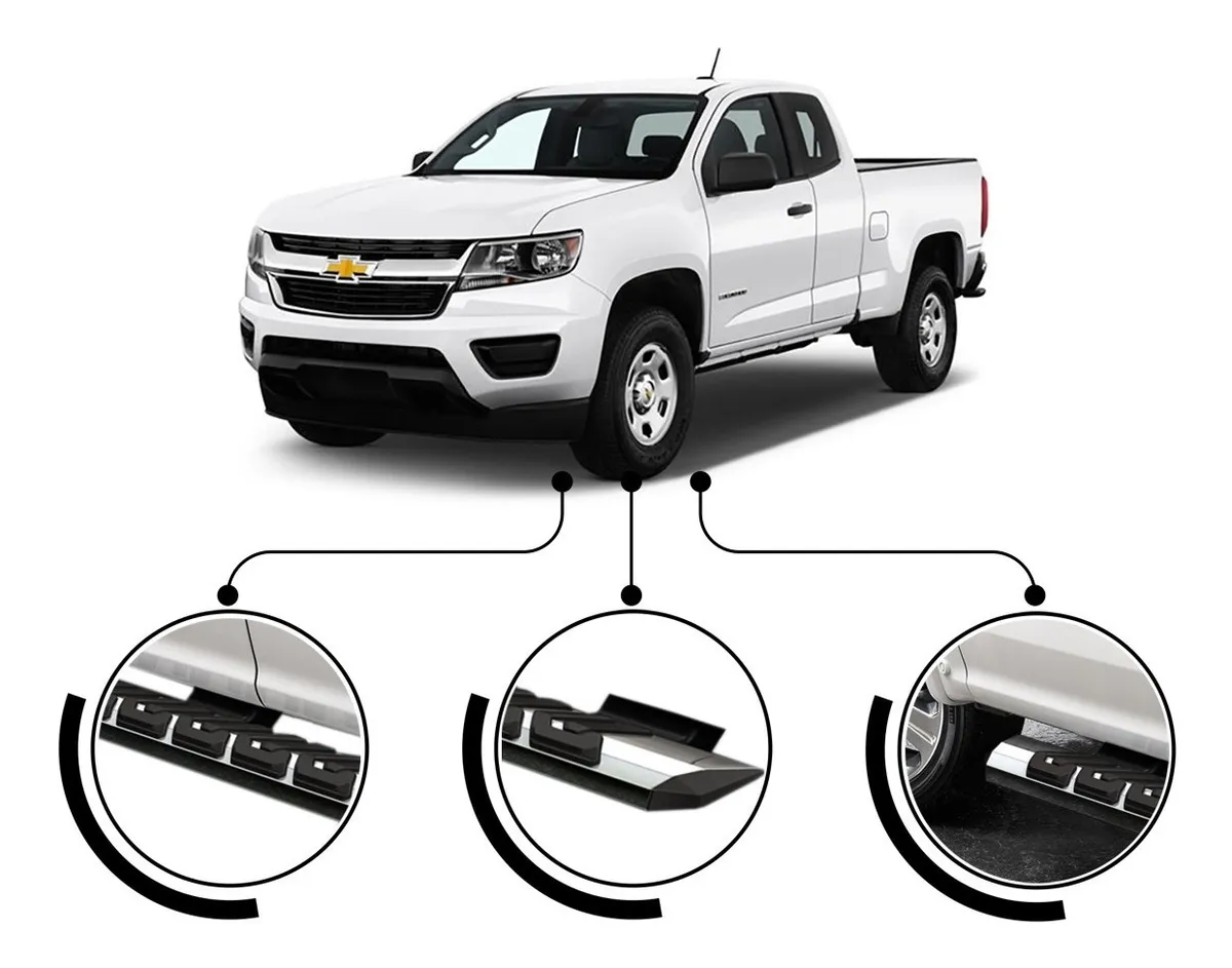 Estribo Serie 900 Cabina Sencilla Silverado 2014-2018 Cromo - Image 2