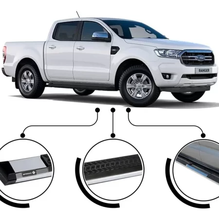 Estribo Ford F-150 Crew 2015-2020 Gowest S500 80/88 In Cromo - Image 2