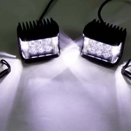 Faros Duallys Luz Led De 4 Con Laterales Y Montajes - Image 2