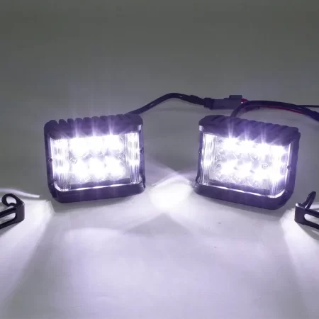 Faros Duallys Luz Led De 4 Con Laterales Y Montajes - Image 2