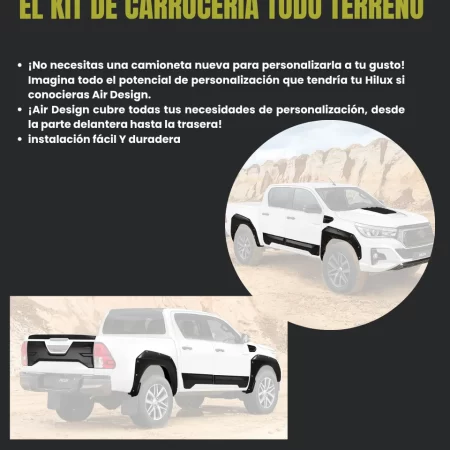 Kit Completo Toyota Hilux 2019-2020 Off Road - Image 2