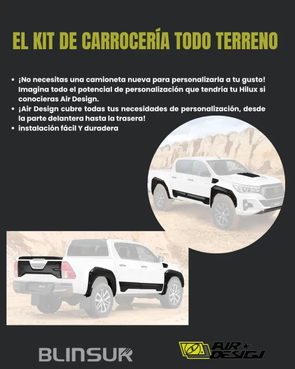 Kit Completo Toyota Hilux 2019-2020 Off Road