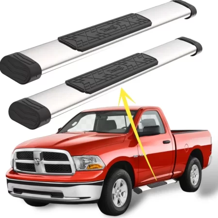 Estribos Bronx Dodge Ram Cabina Sencilla 2009 - 2019 Cromo - Image 2