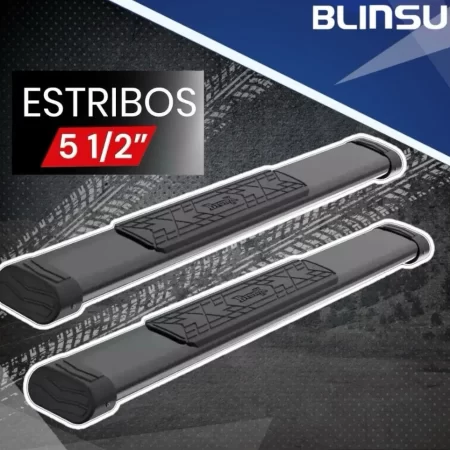 Estribos Bronx Toyota Hilux Cabina Sencilla 2013-2015 Negro - Image 2