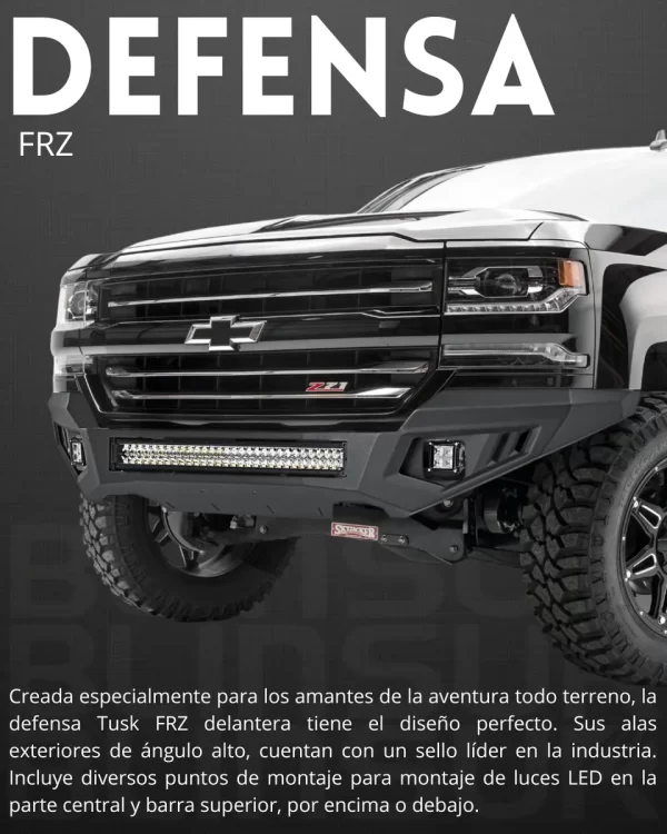 Defensa Delantera Toyota Tacoma 2016-2019 Mastodon Tusk Frz