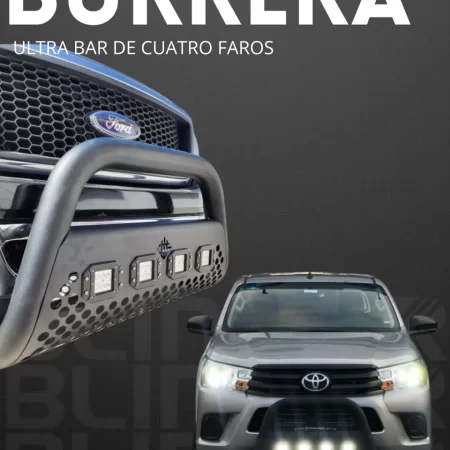 Combo Burrera P/ Ram 1200 2024 - 2025 + 4 Luces Led - Image 2