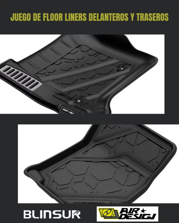 Tapetes De Uso Rudo Airdesign Toyota Tacoma 2016-2023