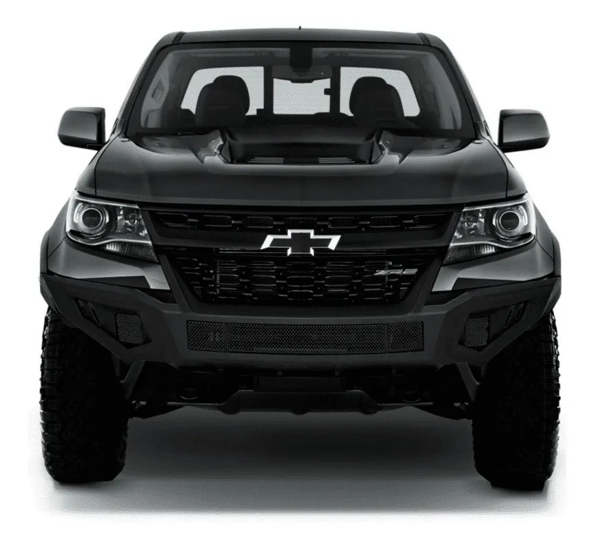 Defensa Delantera Chevrolet Colorado 16-19 Mastodon Hd + Led - Image 2