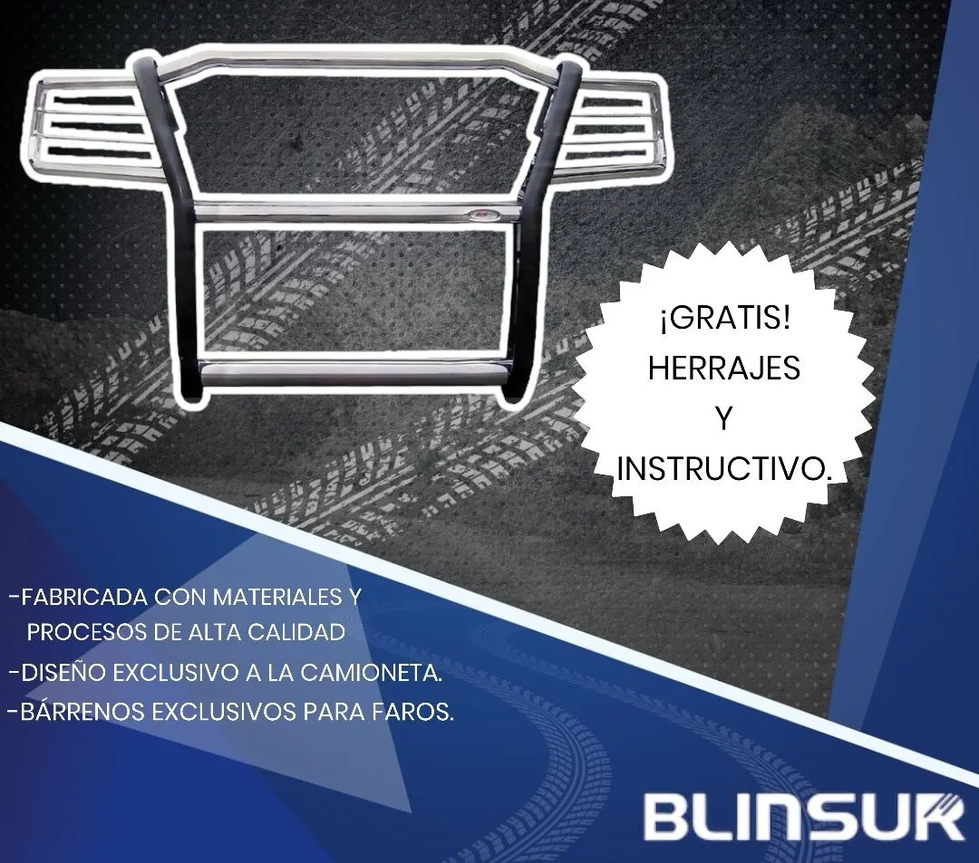 Burrera Defensa Cubrefaros Cromada Silverado 3500 - Image 2