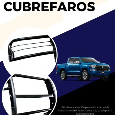 Burrera Tumbaburros Cubrefaros Para Mitsubishi L200 2025 - Image 2