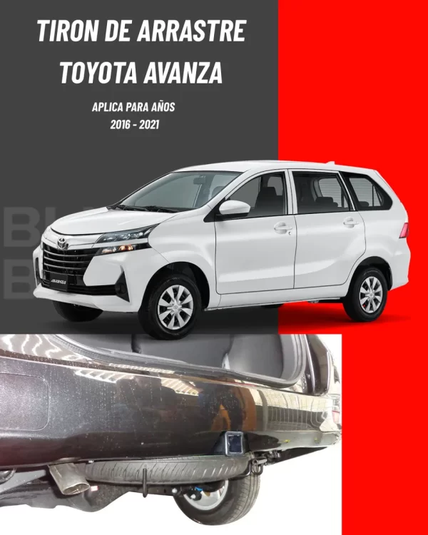 Tiron Jalon De Arrastre Toyota Avanza 2016 - 2020 Bronx
