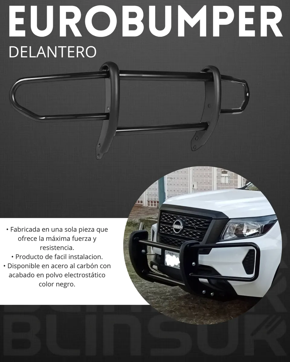 Bumper Delantero Eurobumper Toyota Hilux 2016-2022 Pintado - Image 2