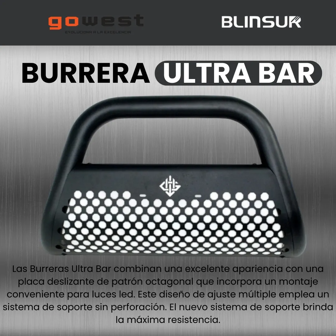 Burrera Ultra Bar Texturizada Jac Frison T8 2020 - 2024 - Image 2