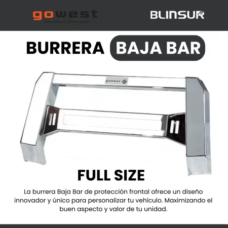 Burrera Baja Bar Ram 1500 / 2500 Clasica 2009 - 2022 Cromo - Image 2