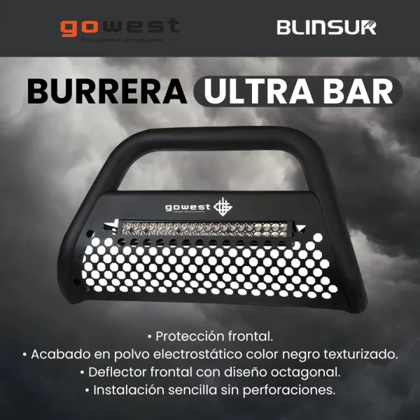 Burrera Ultra Bar Para Barra Dodge Dakota 2005 - 2012