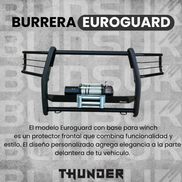 Burrera Con Base Para Winch Chevrolet Silverado 2016 - 2024+
