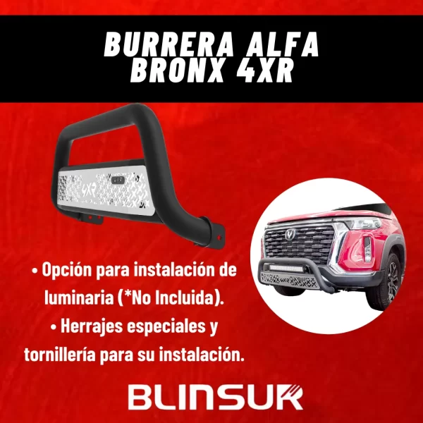 Burrera Alfa Bronx 4xr Para Ram 1200 2024 - 2025