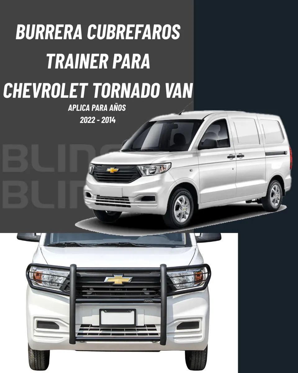 Burrera Defensa Delantera Chevrolet Tornado Van 2022 - 2024 - Image 2