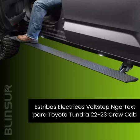 Estribos Electricos Voltstep Ngo Text Toyota Tundra 22-23 - Image 2