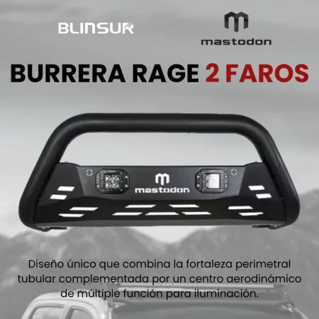 Burrera Rage Dos Faros Para Toyota Tacoma 2024 - 2025 - Image 2