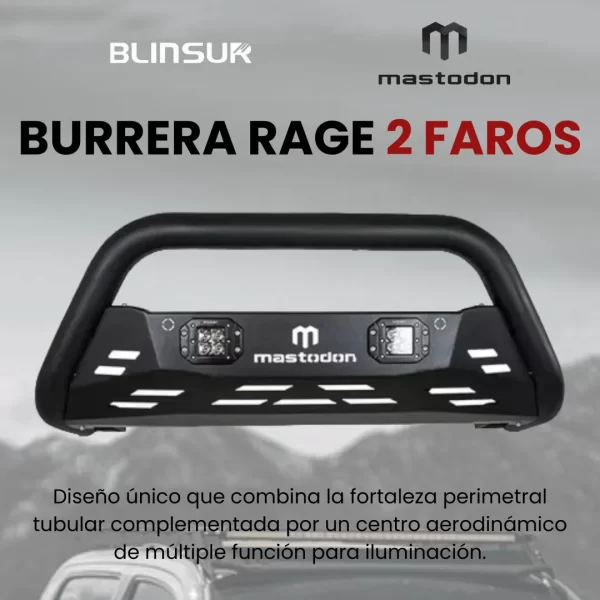 Burrera Rage Dos Faros Para Toyota Tacoma 2024 - 2025