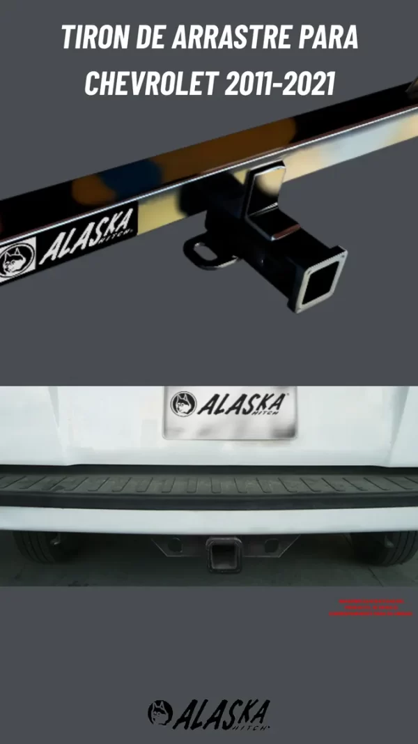Tirón Arrastre Jalon Chevrolet Tornado 2011-2021 Negro