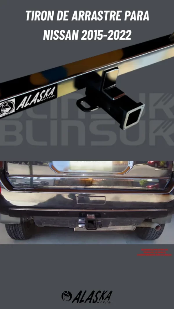 Tirón Jalón De Arrastre Nissan X-trail 2015-2022 Negro