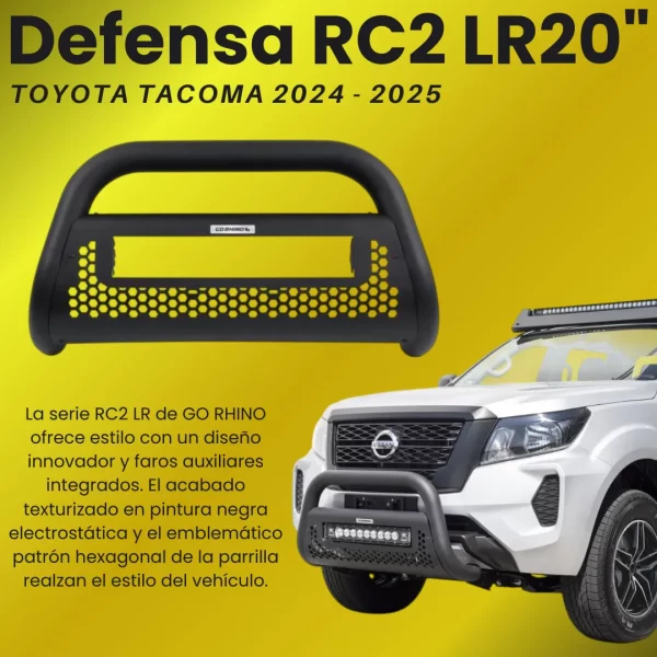 Burrera Defensa Rc2 Lr20  Para Tacoma 2024 Al 2025 Realtruck