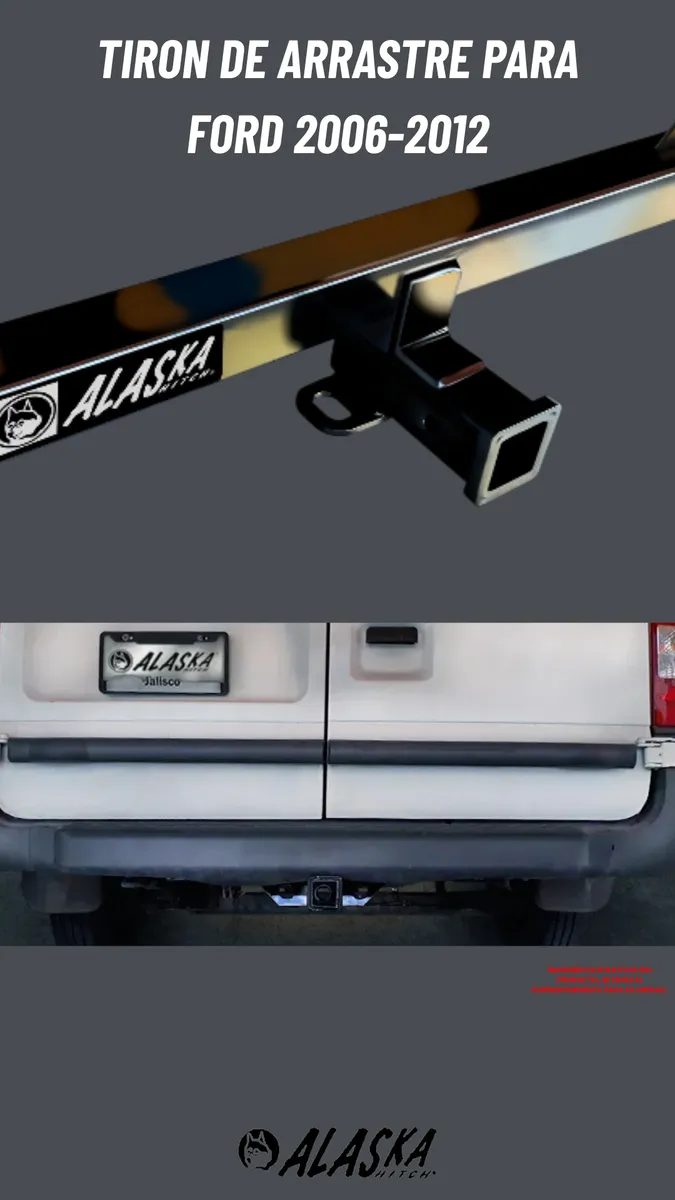 Tirón De Enganche Ford Transit 2006-2012 Alaska - Image 2