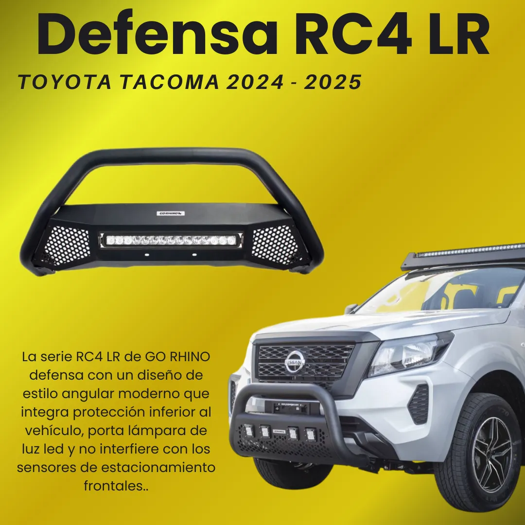 Defensa Rc4 Lr Con Luz P/ Toyota Tacoma 2024 - 2025 - Image 2