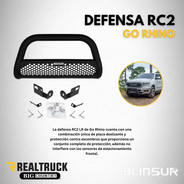 Burrera Defensa Rc2 Para Vw Amarok 2016 - 2024