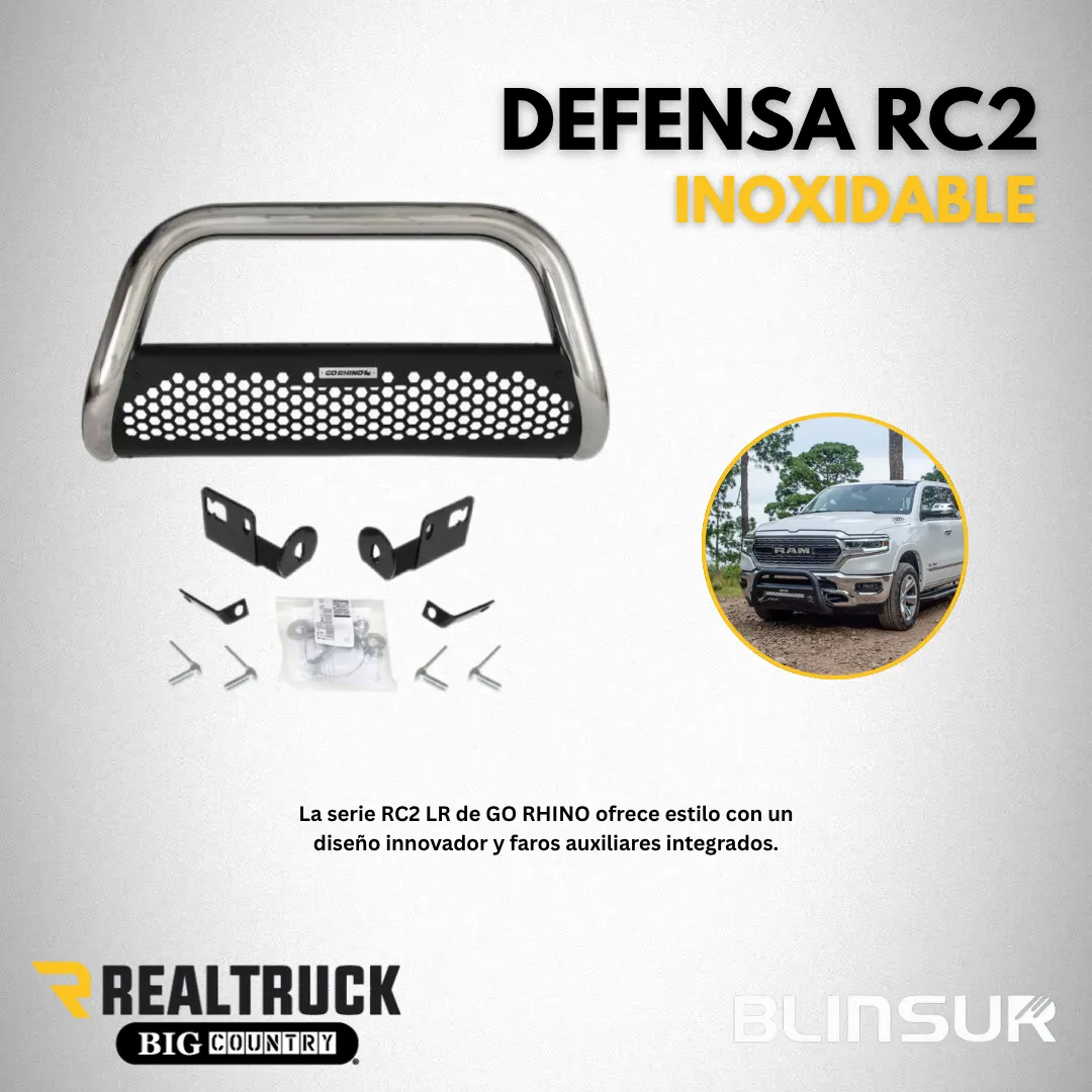 Burrera Defensa Rc2 Inox. Jim Remax 2024-2025 - Image 2
