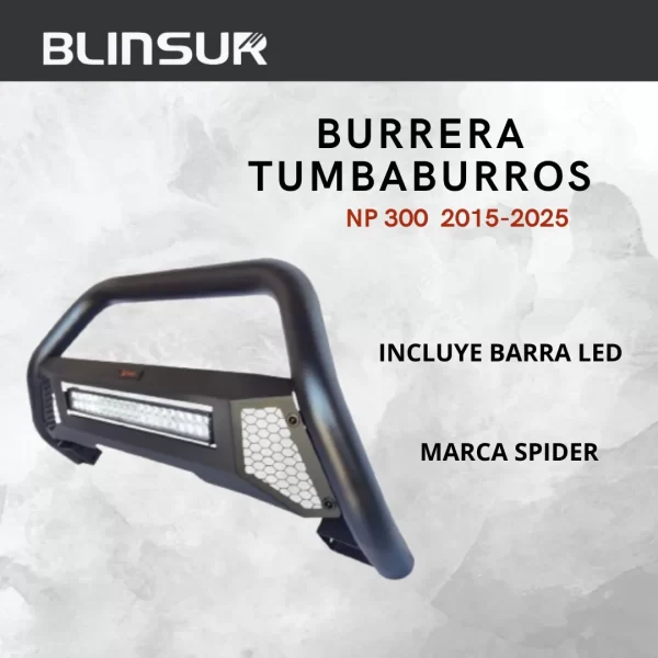 Burrera Tumbaburros Con Barra Led Np 300 2015  2025