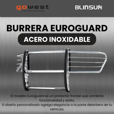 Burrera Euroguard Silverado 2500 2020 - 2022 Inoxidable - Image 2